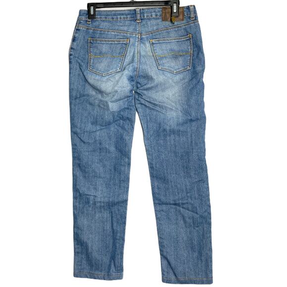 Bench Cropped Jeans Women Size 27 Medium Blue Denim Low Rise - Picture 2 of 9